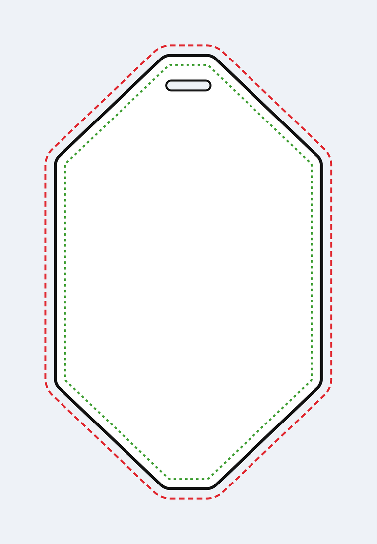 Octagon template