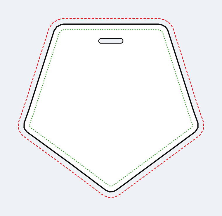 Pentagon template