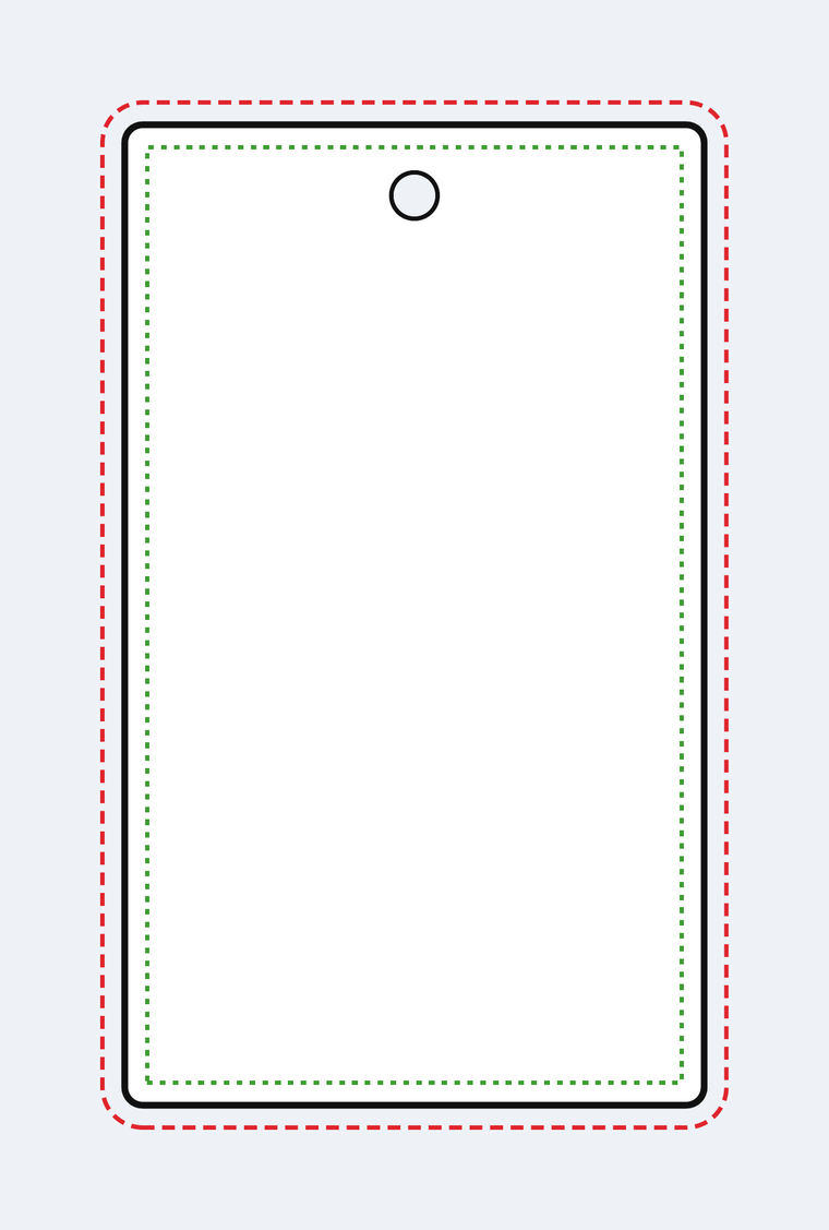 Rectangle (XL2H) template
