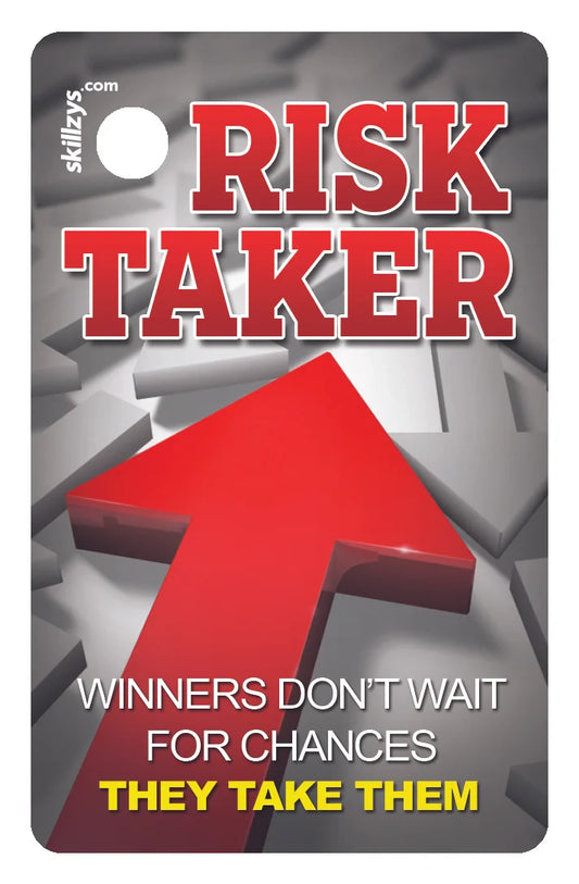 Risk Taker Soccer Game Award Skill Tag