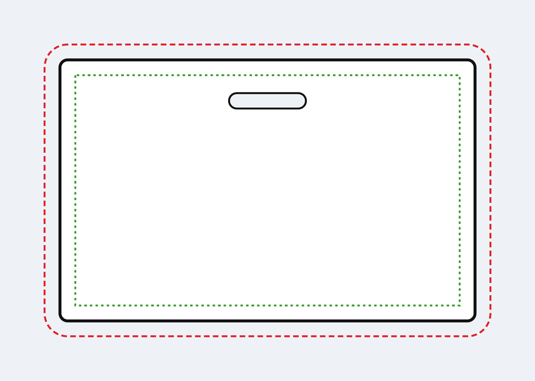 Credit Card (L) template