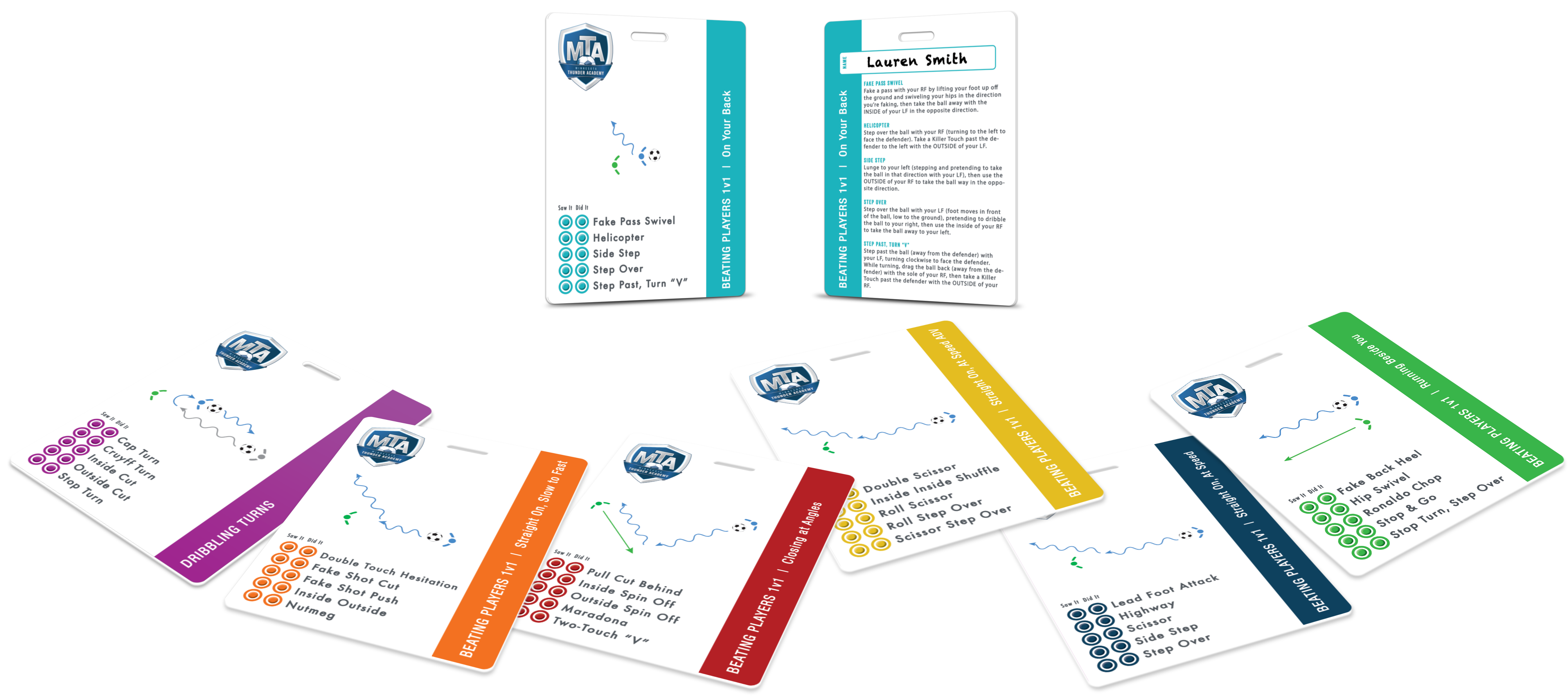 Custom Tag Projects banner showing a range of one-off Skillzys tags in varied shapes, sizes, and finishes