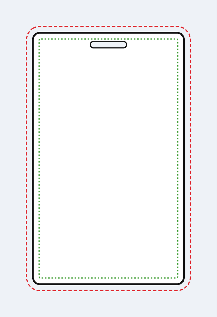 Rectangle (L) template