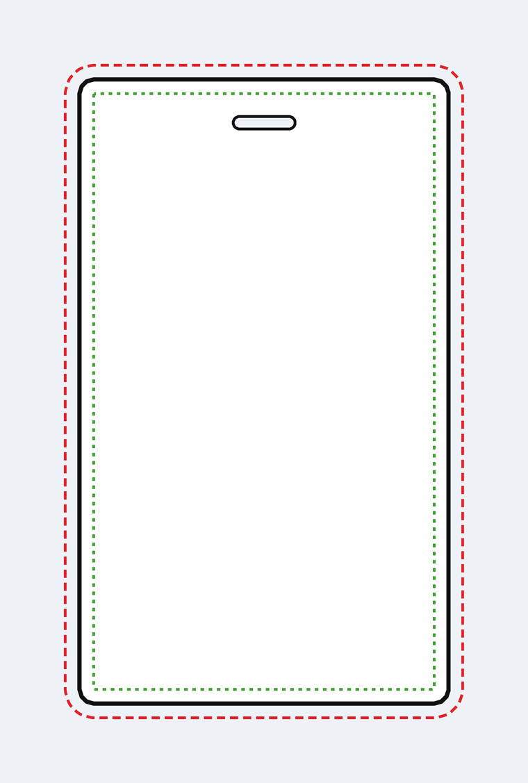 Rectangle (XL) template
