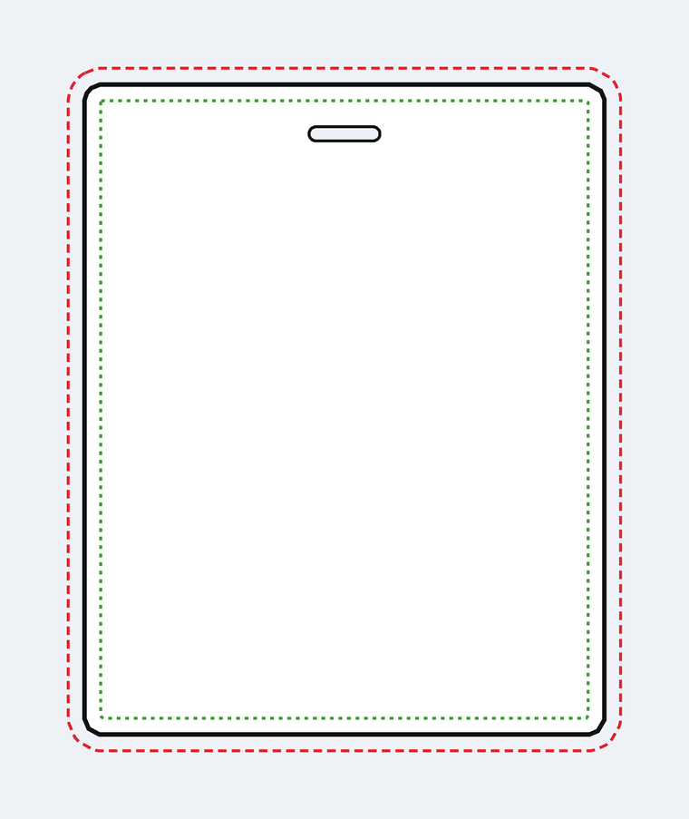 Rectangle (XXL) template