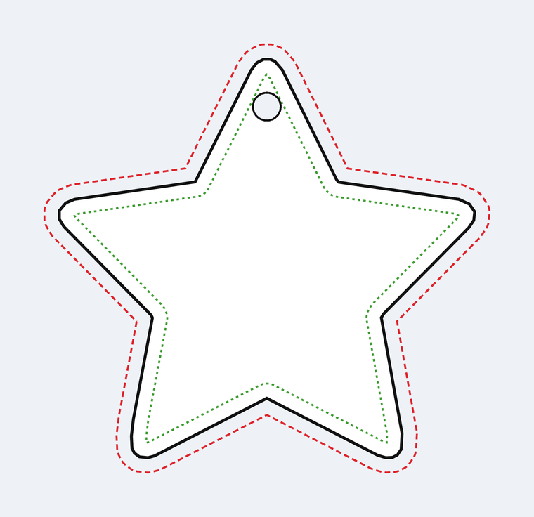 Small Star template